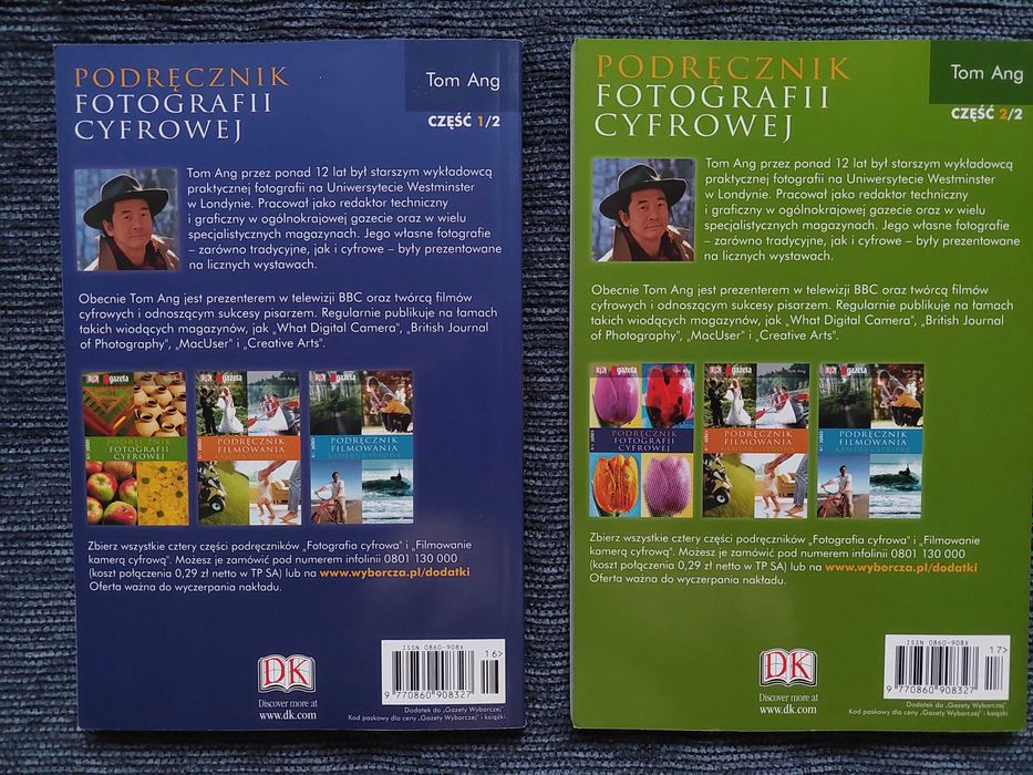 Fotografia cyfrowa i inne..  zestaw książek
