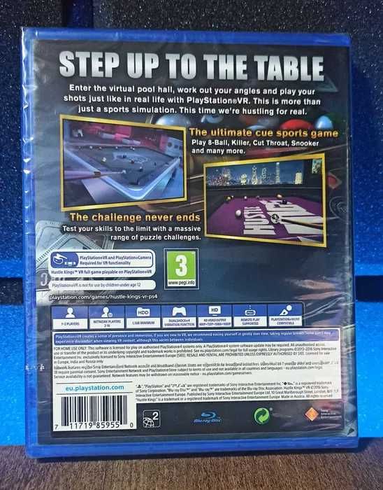 Hustle Kings VR PS4 - bilard na gogle VR