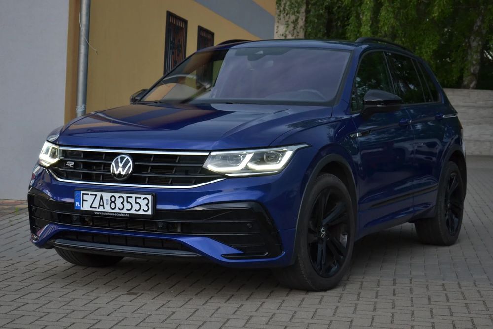 Volkswagen Tiguan 2022r 2.0 Diesel 150 Ps*R-Line*Serwisowany*Bezwypadkowy !