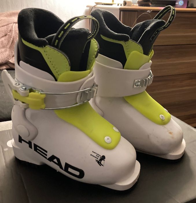 Buty narciarskie dziecięce HEAD Z1 White - super stan rozmiar 16,5