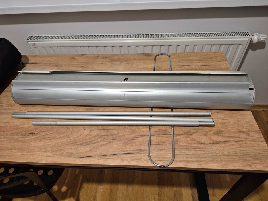 Rollup dwustronny kaseta z pokrowcem