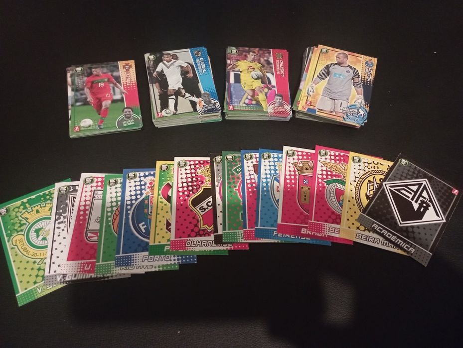 Lote Cartas Mega Craques 2012