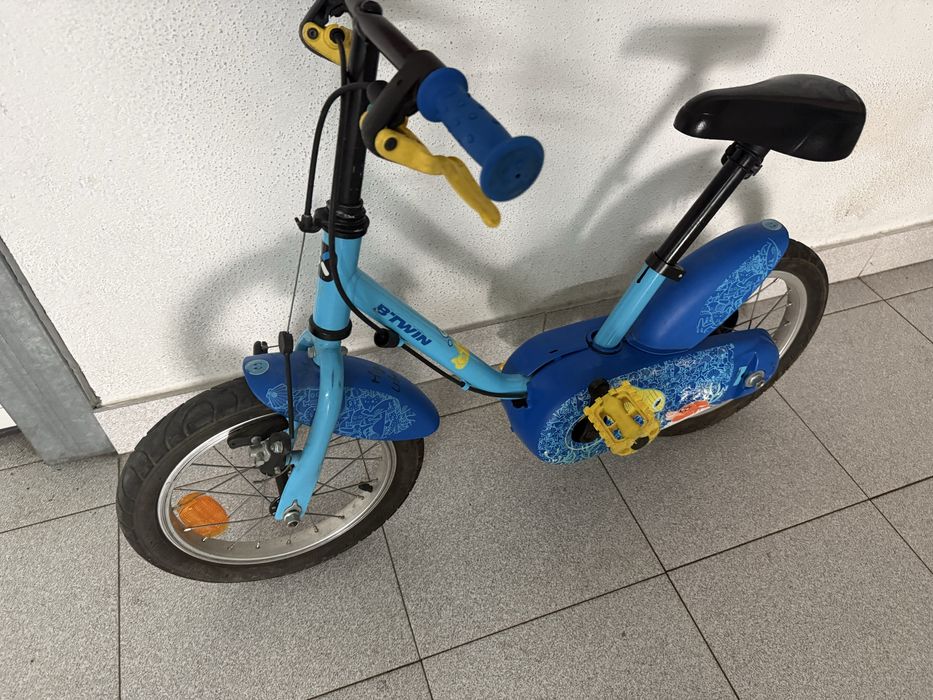 Bicicleta de criança roda 14 da BTWIN