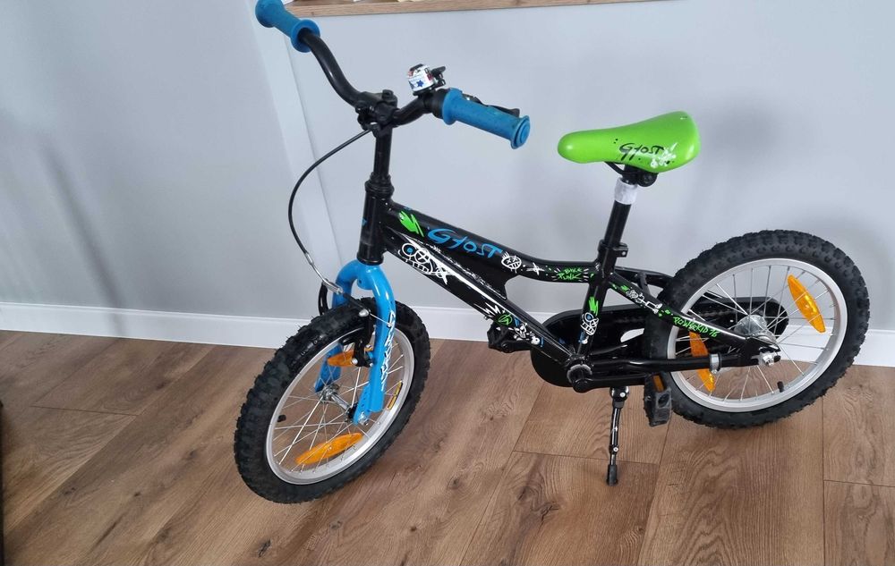 Rower 16  cali gohst power kids chłopięcy