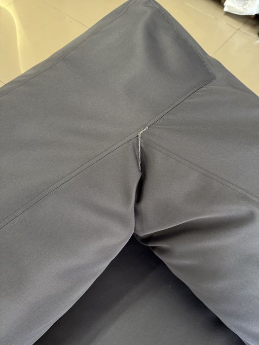 Бескаркасный диван "Кубик-2" серый