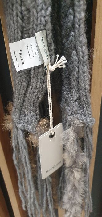 Szalik Henry Cottons Made in Italy  Nowa z metką