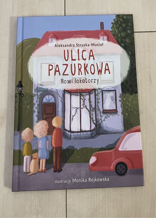 Ilustrowana Książka dla dzieci Ulica Pazurkowa