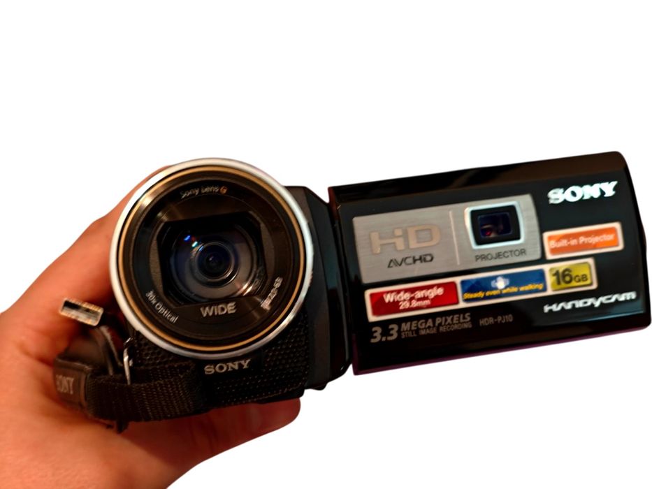 Sony HDR-PJ10E Handycam Full HD - Kamera Cyfrowa z projektorem