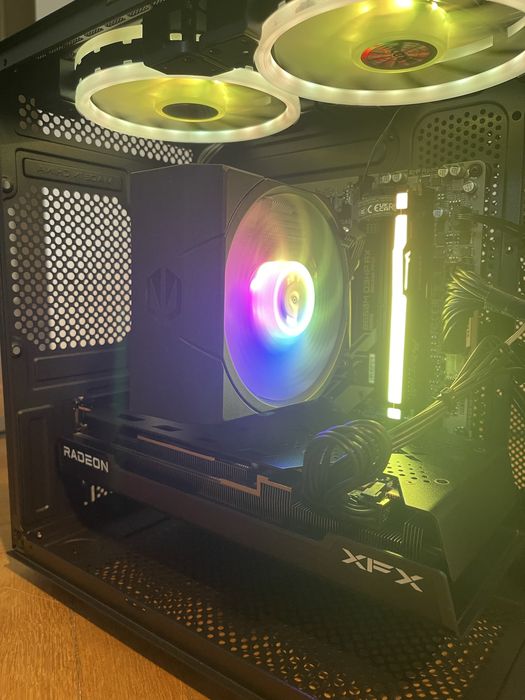 AMD 7500f RTX 5070 32gb ddr5 1tb ARGB Komputer do gier