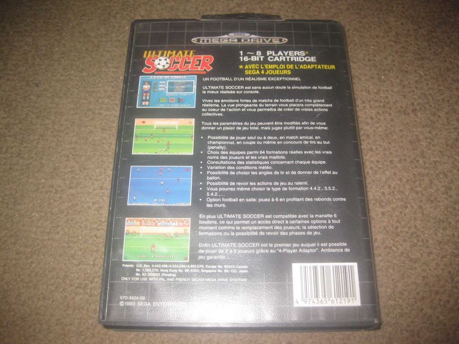 Ultimate Soccer Game for Sega Mega Drive64585897019138121