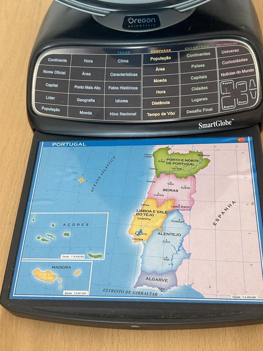 Globo terrestre interativo - smart gobe OREON