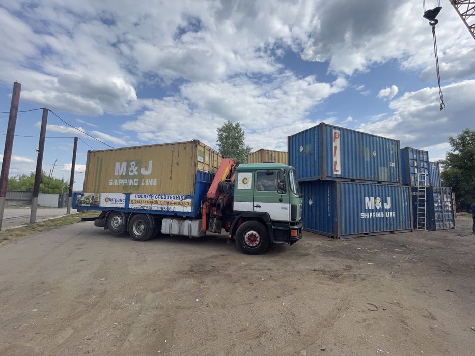 Морской контейнер 20 футов, Киев (80 шт.) От поставщика