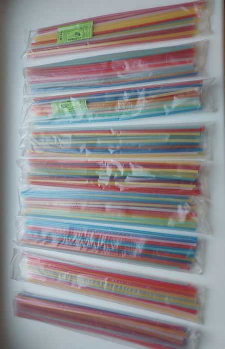 Трубочки для коктейля и других напитков