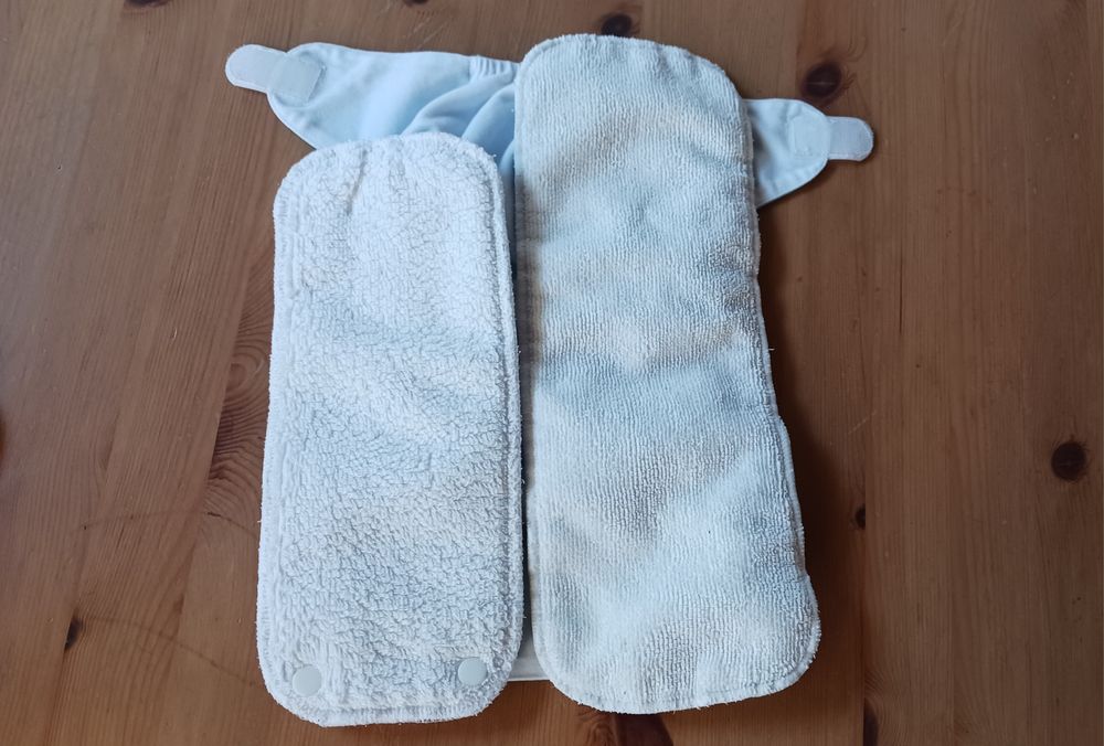 8 fraldas reutilizáveis (gyzzo e blueberry)