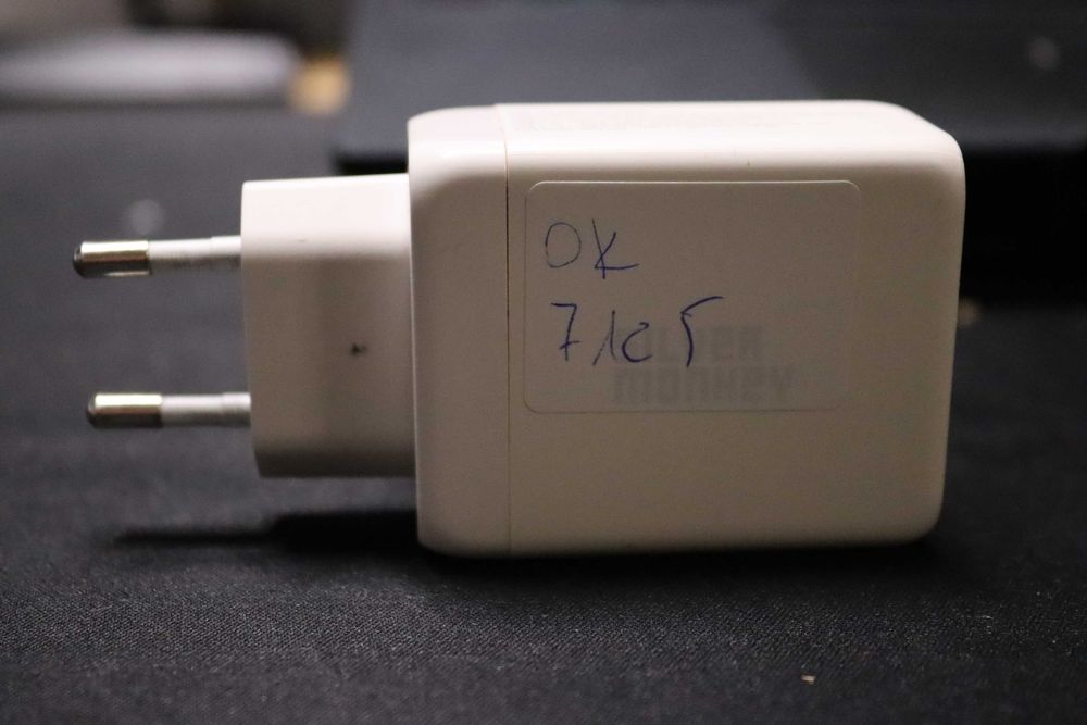 Ładowarka sieciowa Silver Monkey GaN 65W USB-C USB (7125)