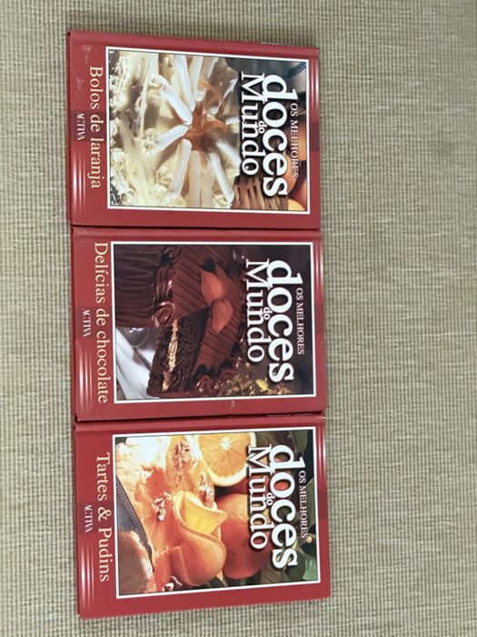 Coleção de Livros "Os Melhores Doces do Mundo"
