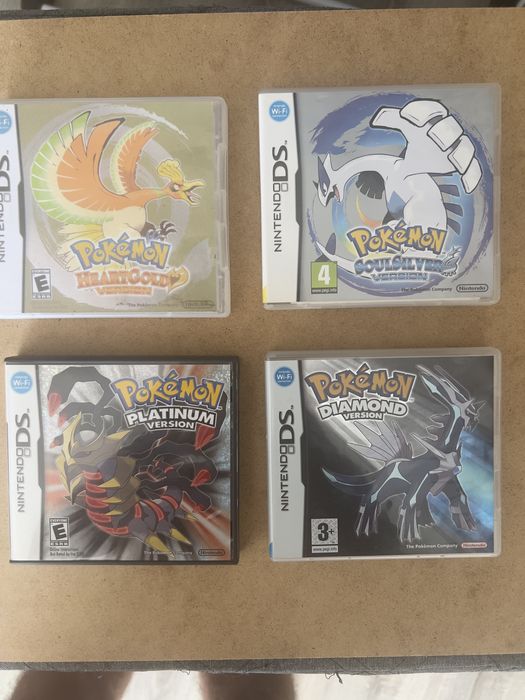 Jogos Pokemon Originais
