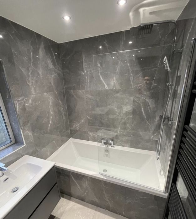 Плиточнi роботи, ремонт ванної  кімнати