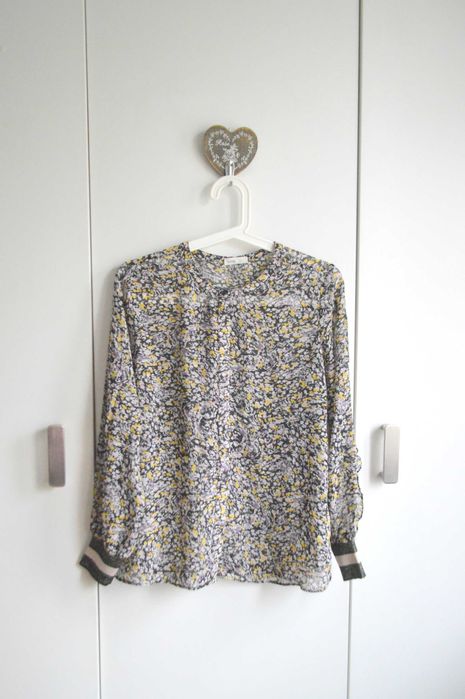 Levete Room bluzka M kwiaty floral boho