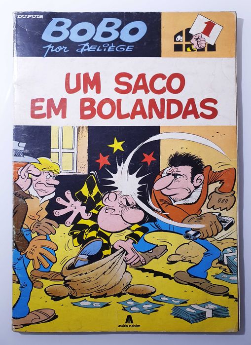 Comic Album ~ "BOBO: A Bag of Nonsense" by Déliége ~ Assírio & Alvim ~ 1982