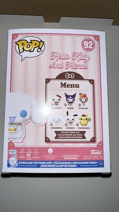 Funko pop hello kitty cinnamoroll 92 diamond extreme
