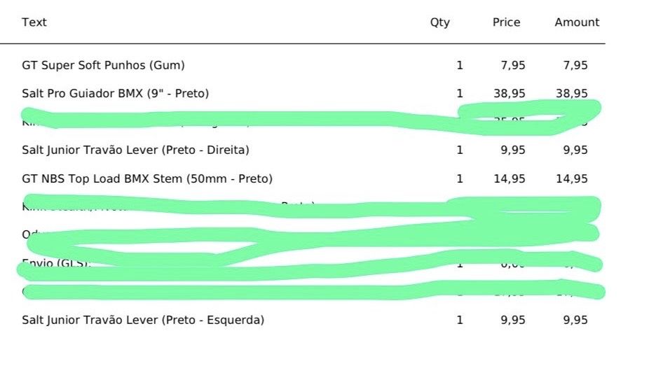 Bicicleta com acessorios