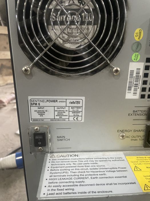 UPS Bateria online 5400w / 6000 VA