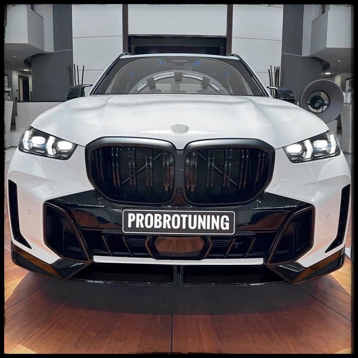 Губа бампера спліттер BMW X5 G05 LCI 2024+