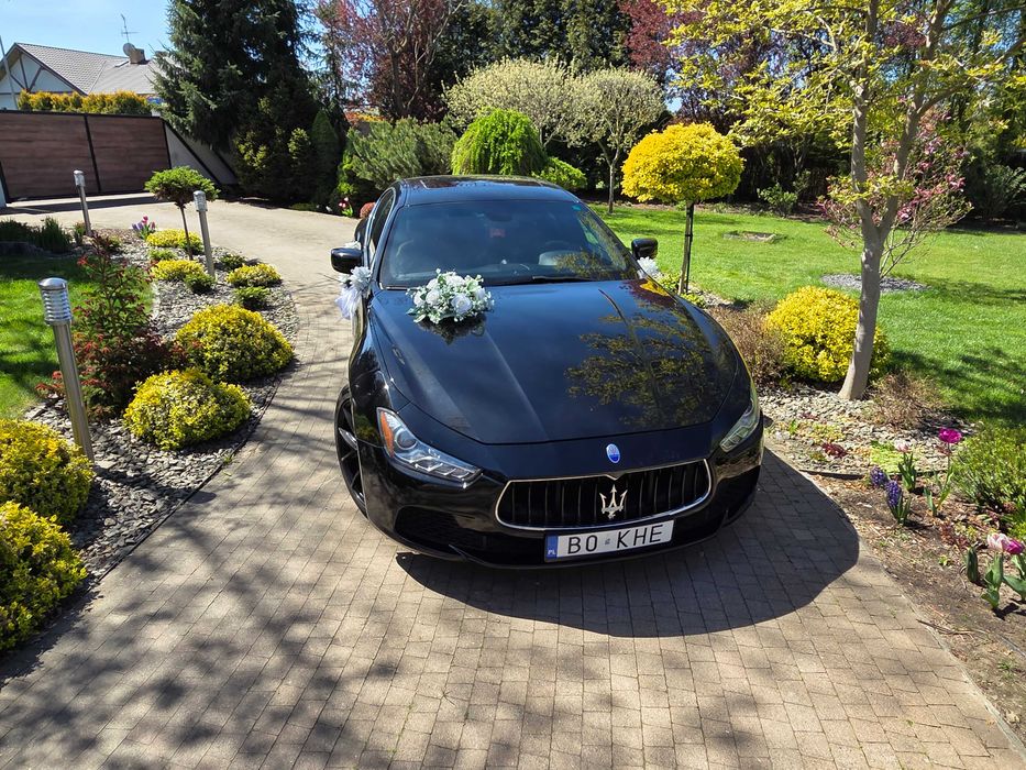 Auto do ślubu, Maserati Ghibli