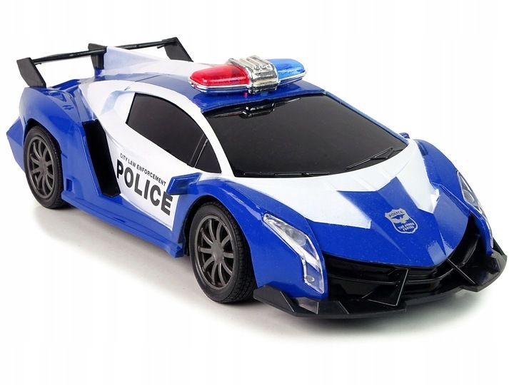 Auto Samochód Wyścigowe Policja R/c Policyjne Pilot Na Sterowanie Rc