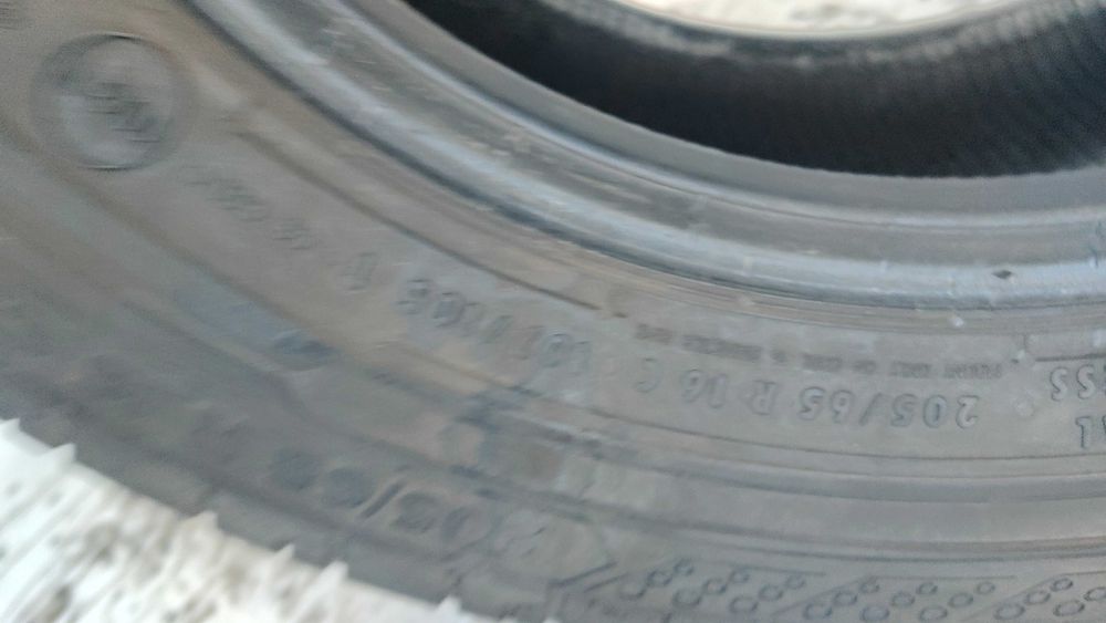 Opony Letnie 205/65/16C Continental 2szt 6mm MB