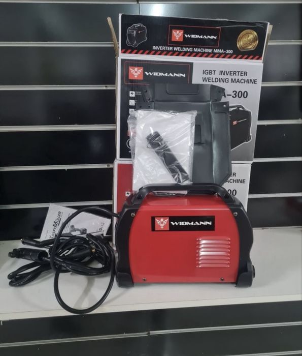 Aparelho de soldar 300A derrete eléctrodos até 4 mm
