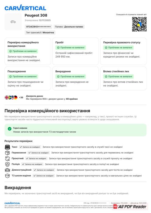 Peugeot (Пежо) 308