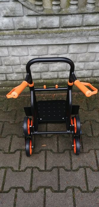 Wózek transportowy magazynowy schodowy składany