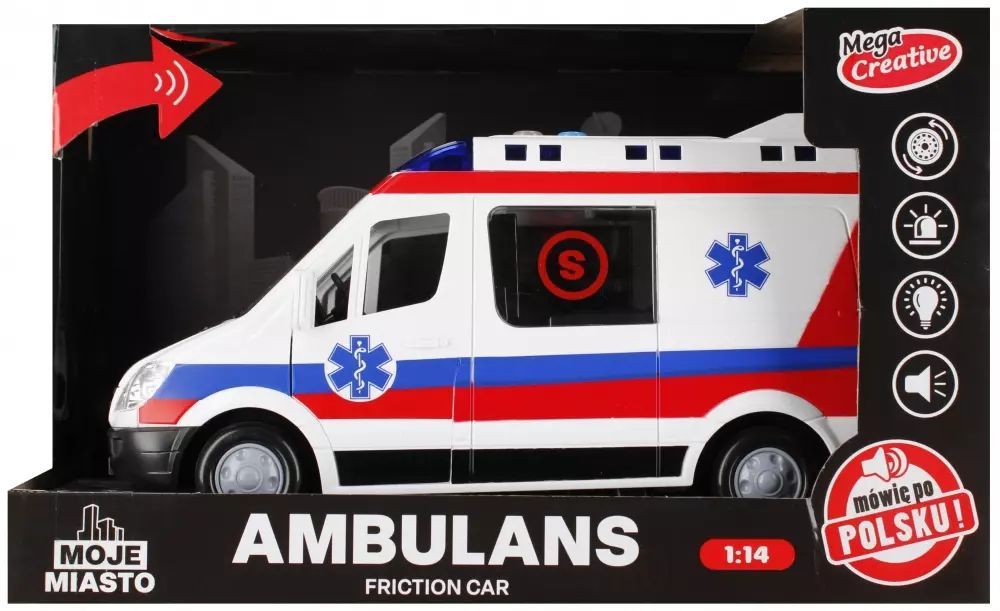 Auto Pogotowie Moje Miasto Mega Creative 522124