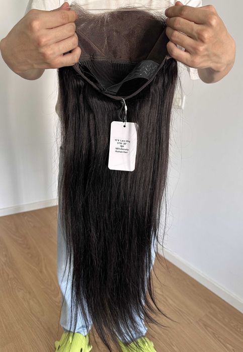 Peruca 100% cabelo humano /180% density