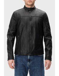 Куртка мужская экокожа Pull und Bear