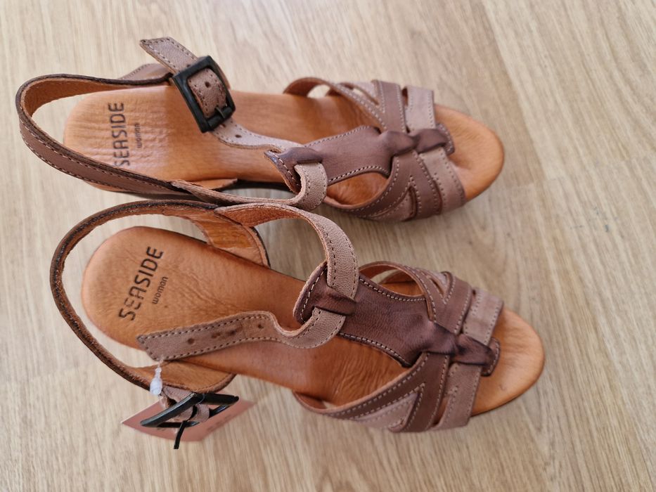 Sandálias Seaside Castanhas 37