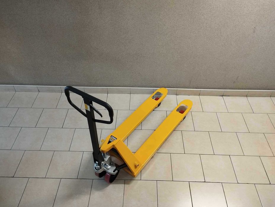 Wynajem paleciak wózek paletowy magazynowy ręczny 2500kg 115cm