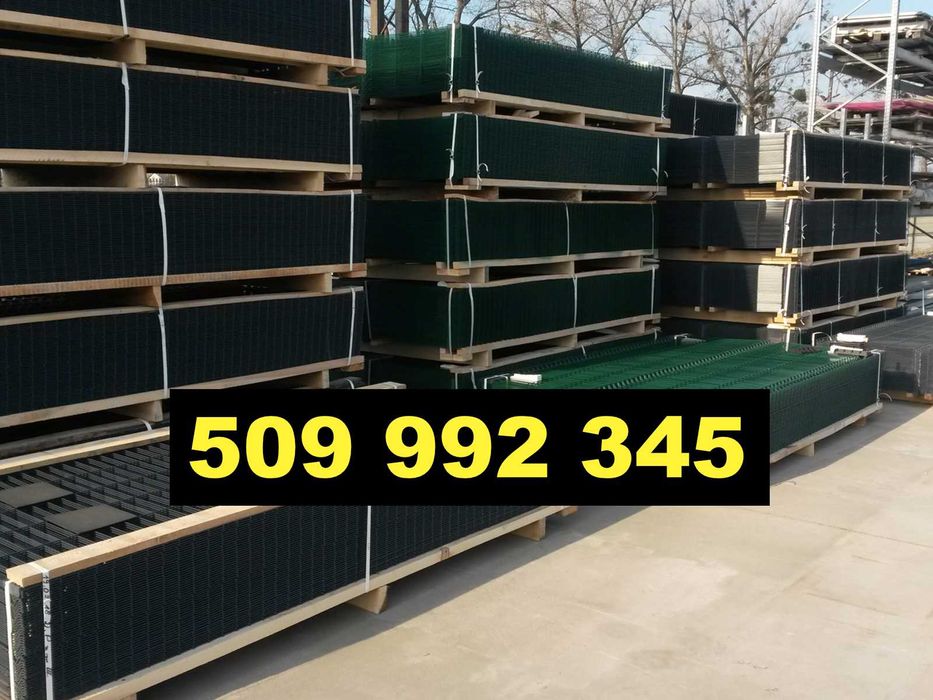 Ogrodzenie panelowe - Wrocław i okolice - Panel 3D 2D - Dostawa gratis