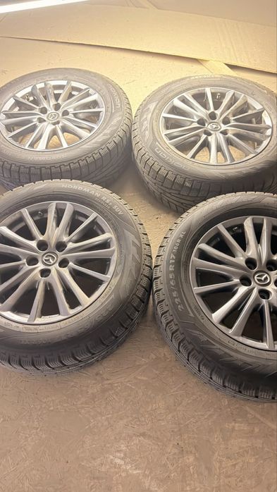 Диски Mazda оригинал с резиной 225/65 R 17