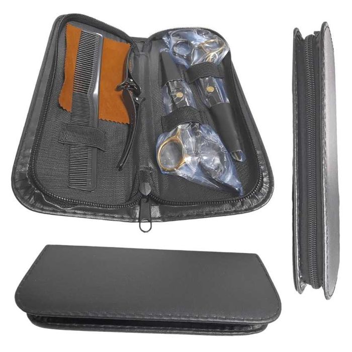 Conjunto de Ferramentos de Cabeleireiro - Kit de 8 Peças