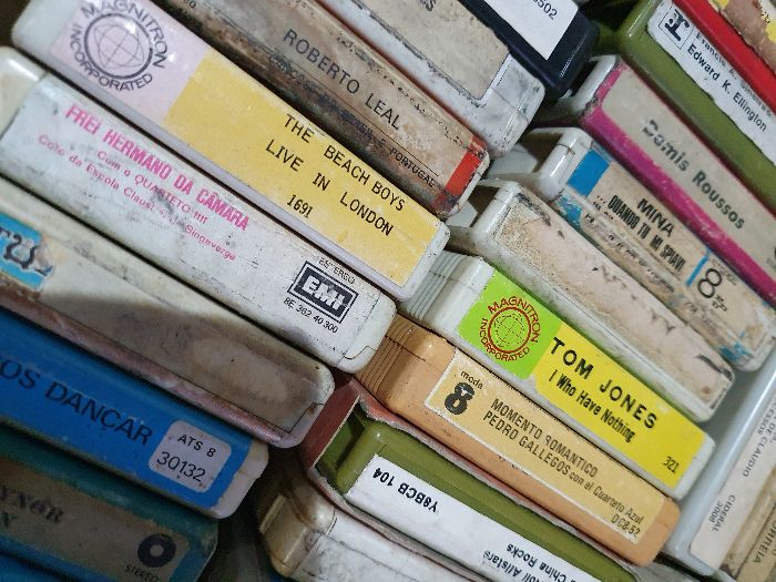 Cartuchos música vintage lote 70 títulos