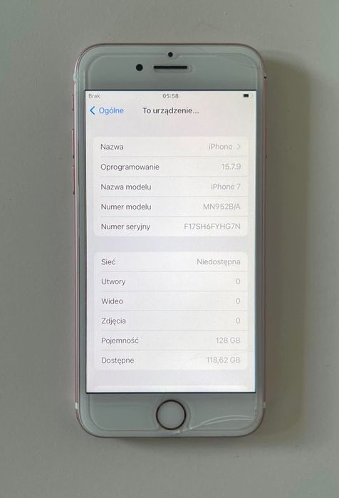 iPhone 7 128GB Bateria 87%
