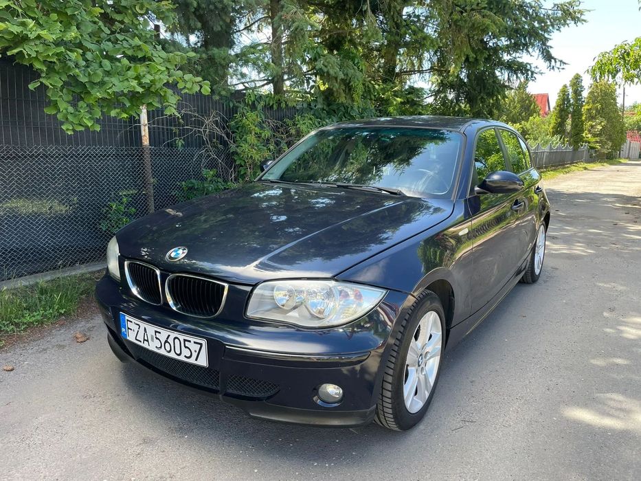 BMW Seria 1 2005r 1.6b 200tys nowy przegląd i OC nowe opony klima
