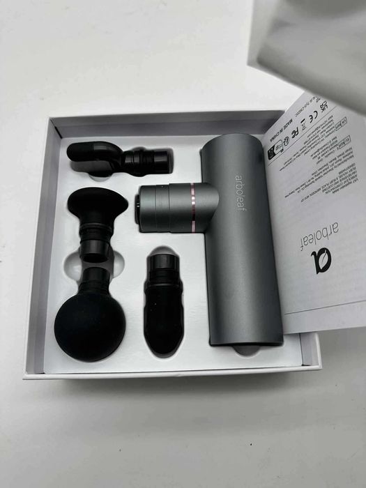 Arboleaf Mini kompaktowy pistolet do masażu z 5 trybami szary