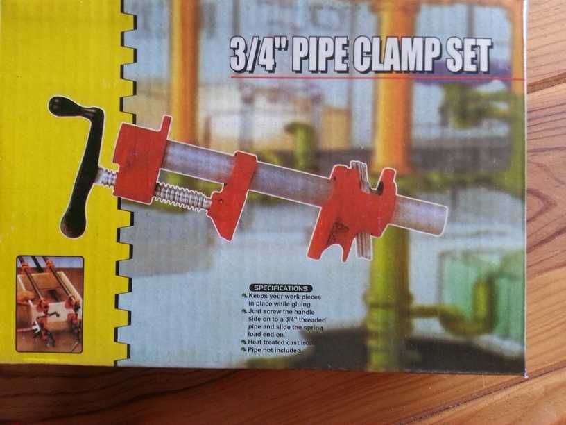 Grampos de aperto Pipe Clamp 3/4