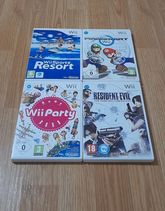 Jogos Wii Nintendo Wii/Wii U (Originais,Completos,Versão PT)