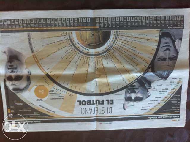 Suplemento especial da Marca sobre Di Stéfano (40 páginas)
