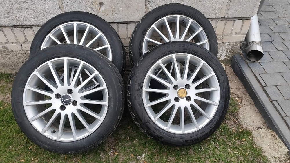 Alufelgi,opony letnie koło 205 50 r 17 ,4x100 do Hondy.